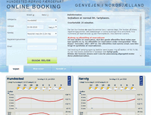 Tablet Screenshot of hr-booking.dk